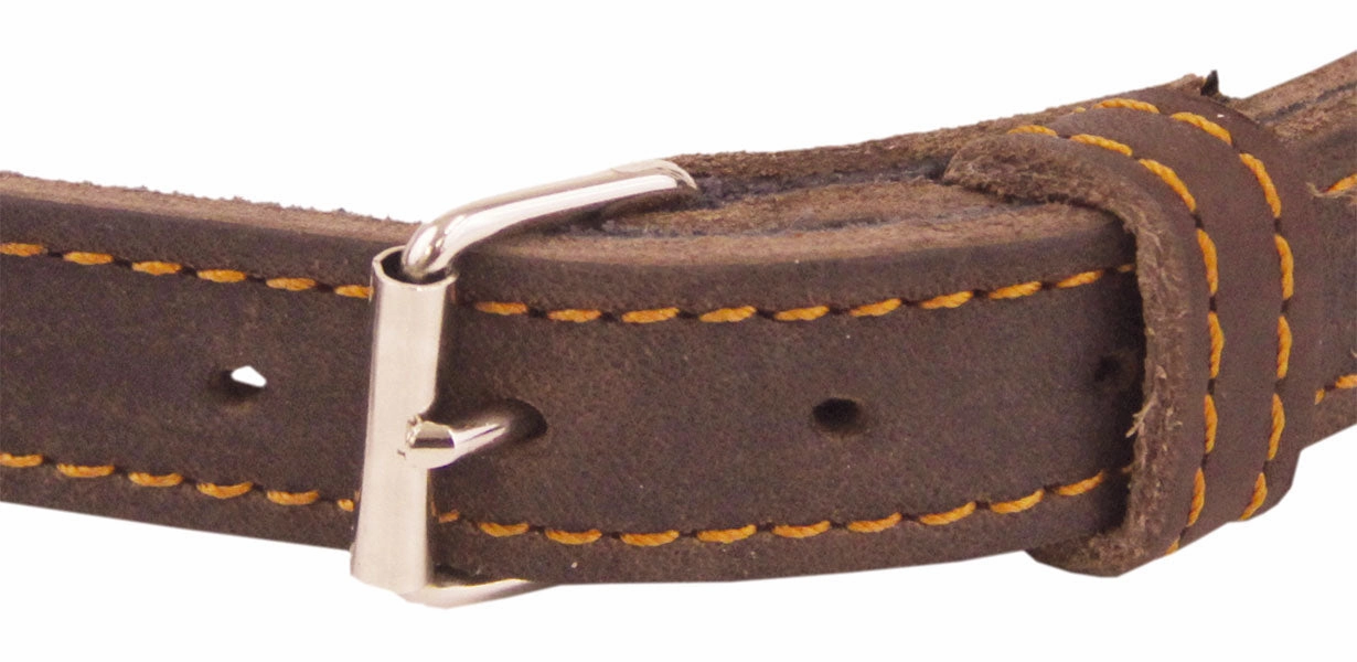 Akah Traditional Gun Dog Leather Collars