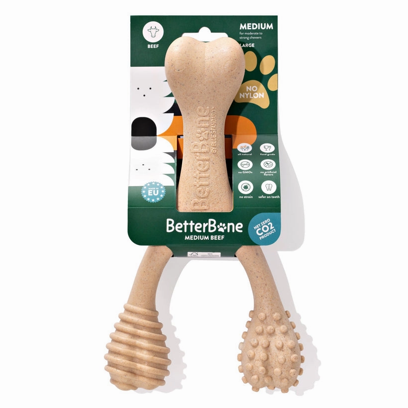 BetterBone | Dog Chew Toy | Medium Durability for Everyday Chewers - Beef Flavour