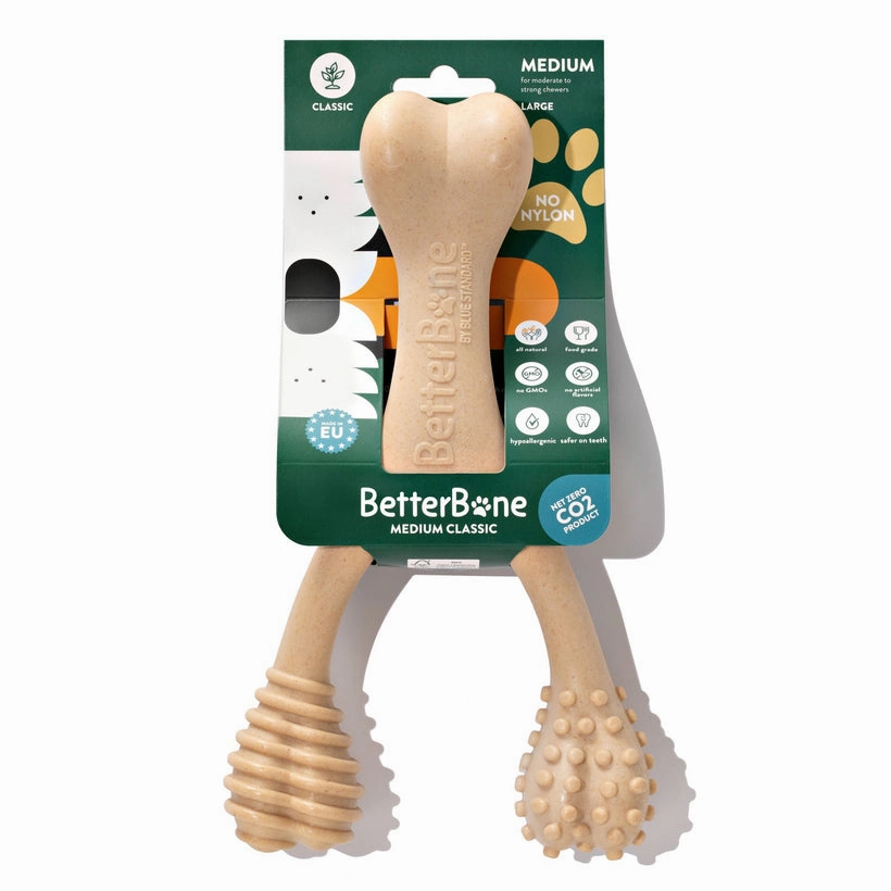BetterBone | Dog Chew Toy | Medium Durability for Everyday Chewers - Classic Hypoallergenic Flavour