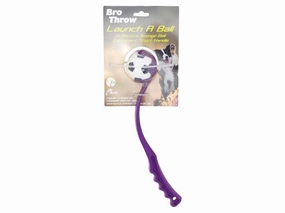 Cheeko Launch-A-Ball Short Handle (34cm) | Dog Ball Thrower | Hands-Free Fetch