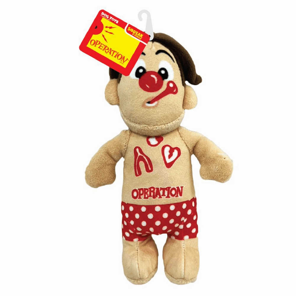 Hasbro | Squeak & Crinkle Dog Toy | Operation Cavity Sam
