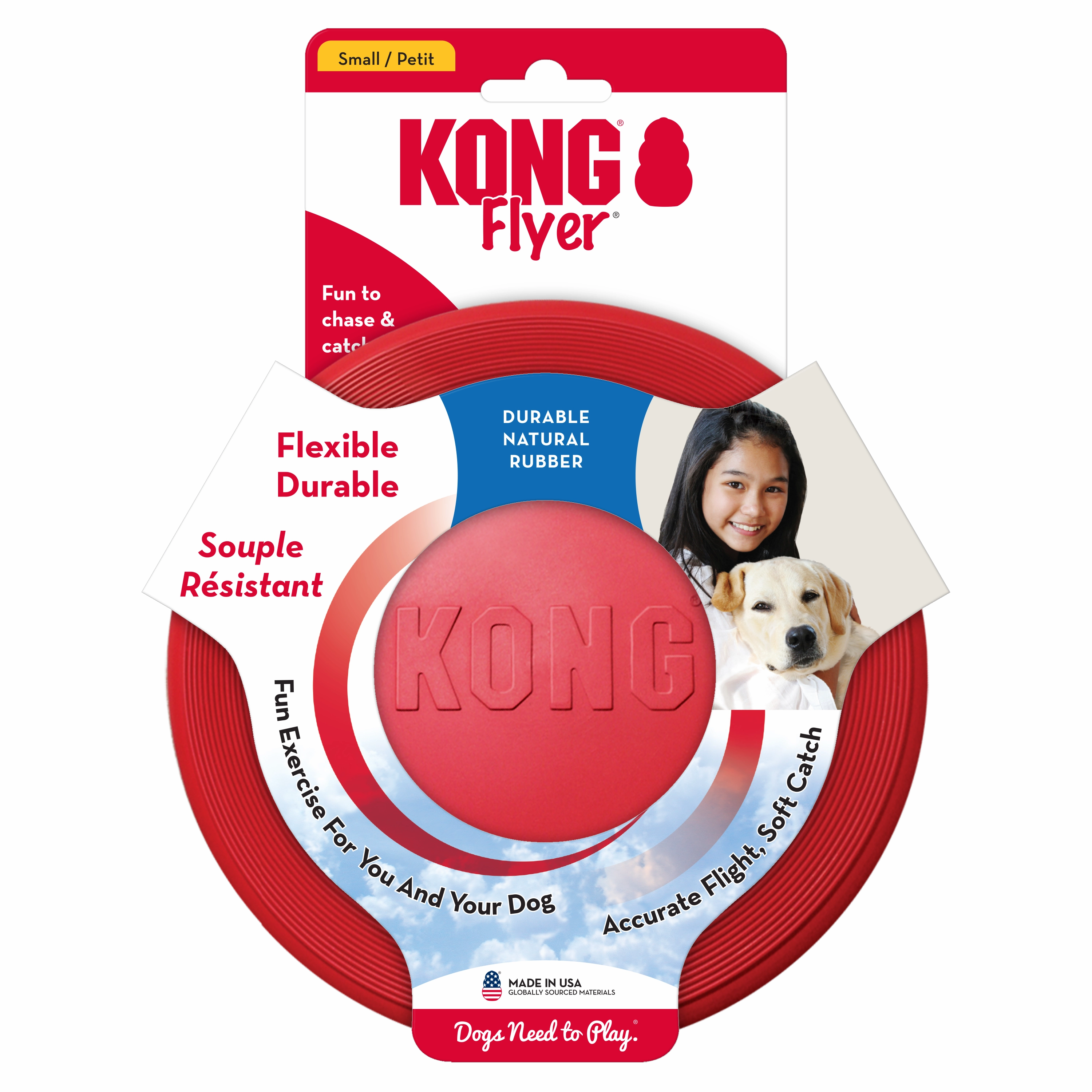 KONG | Dog Toy | Frisbee Flyer