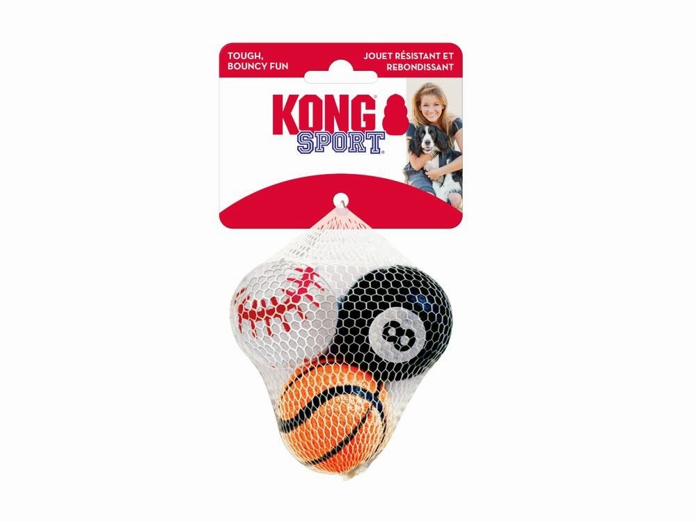 KONG | Sports Ball | Small 3 Pack
