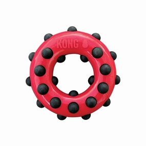 KONG | Unpredictable Bounce Dog Chew Toy | Dotz Circle - Large