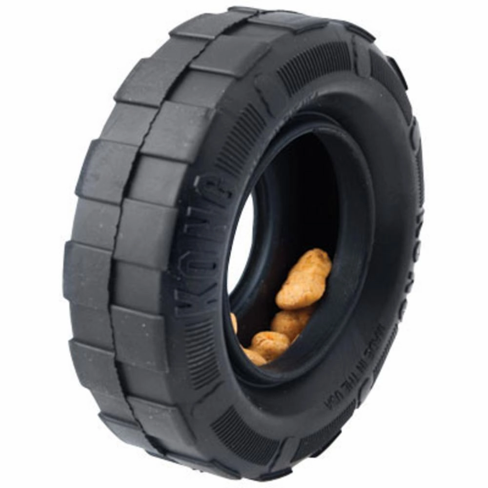 KONG Extreme Traxx Tough Tyre Dog Chew Toy