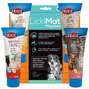 LickiMat Classic Playdate & Trixie P???t?? Megapack