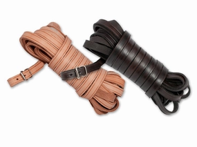Mystique?? Bloodhound Flattened Leather Leash