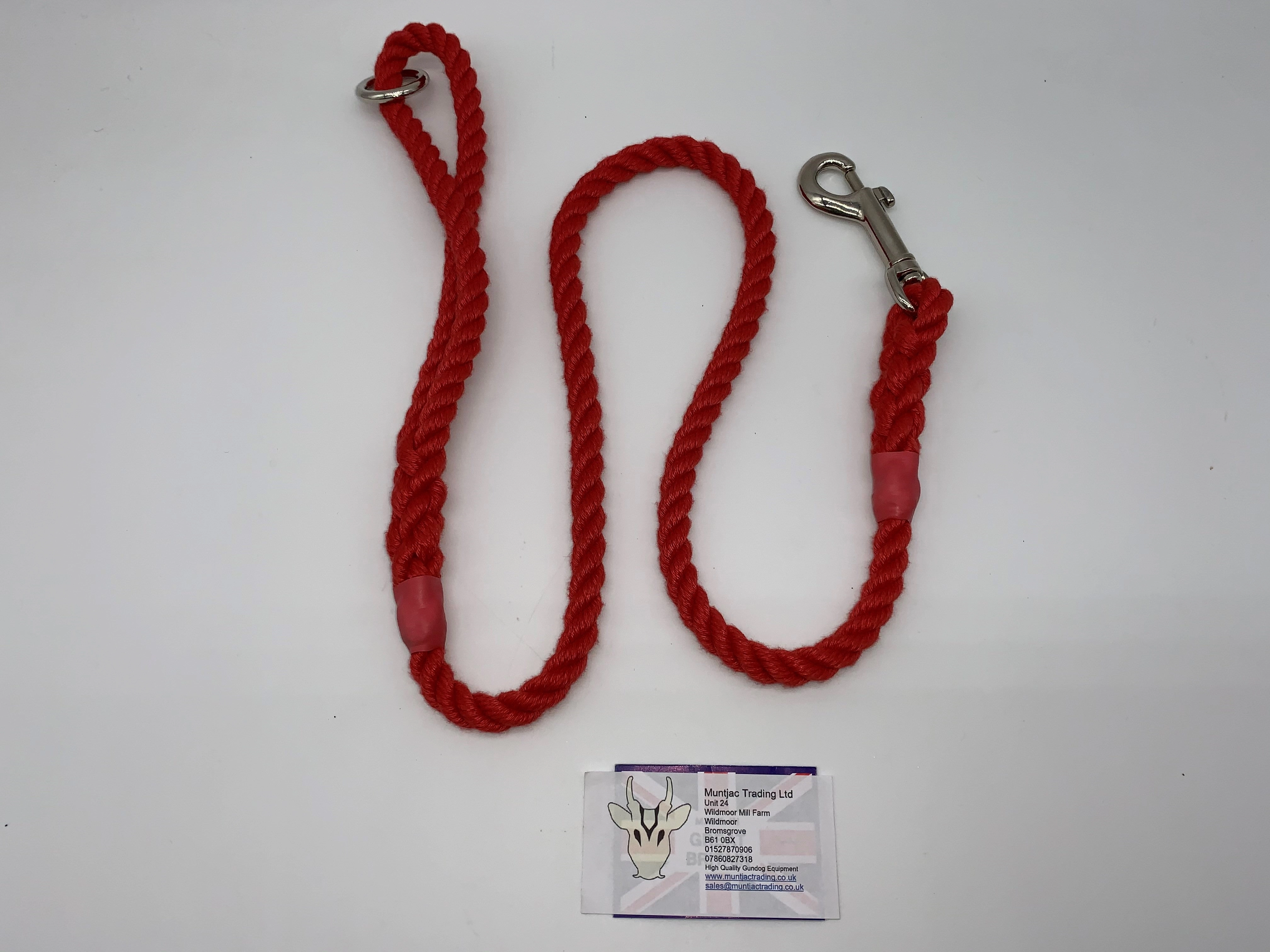 Rope Clip Gun Dog Lead
