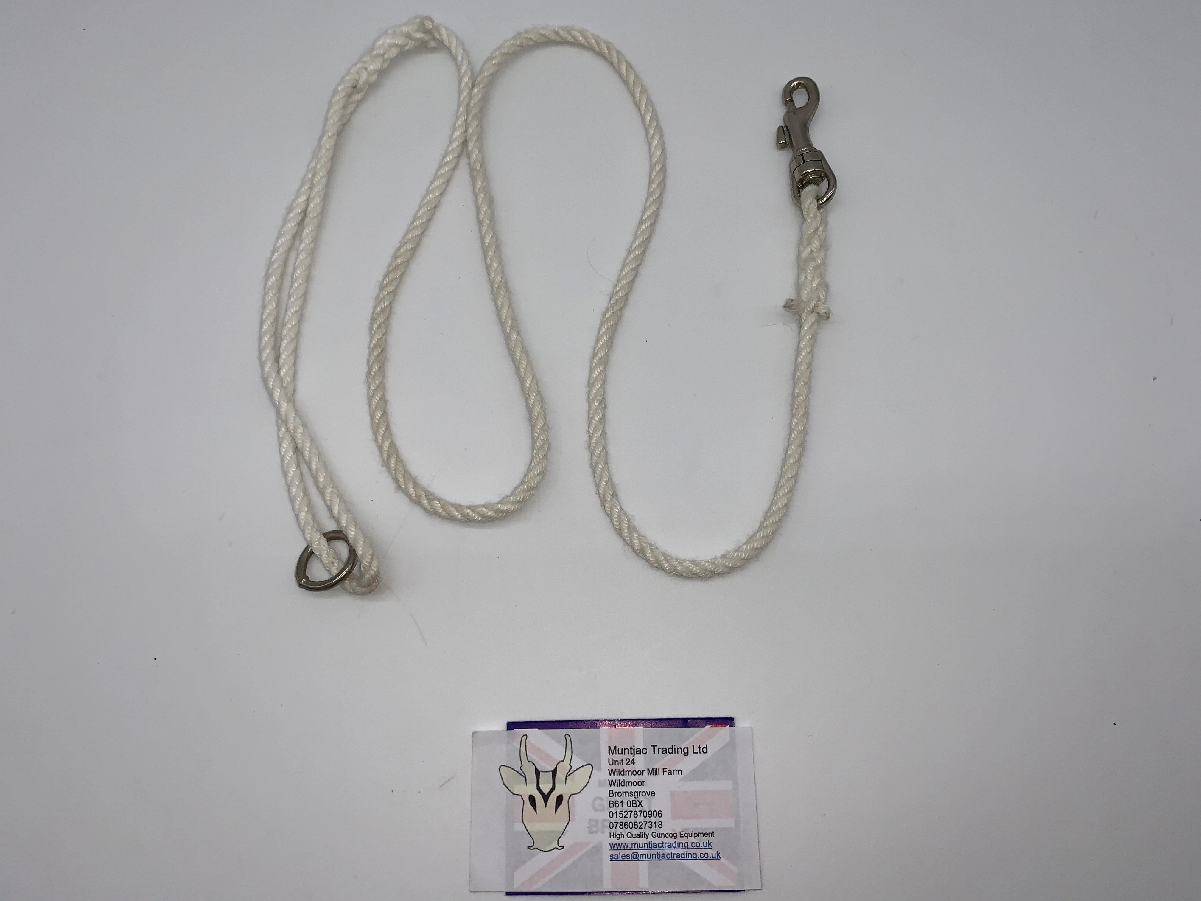 Rope Clip Gun Dog Lead