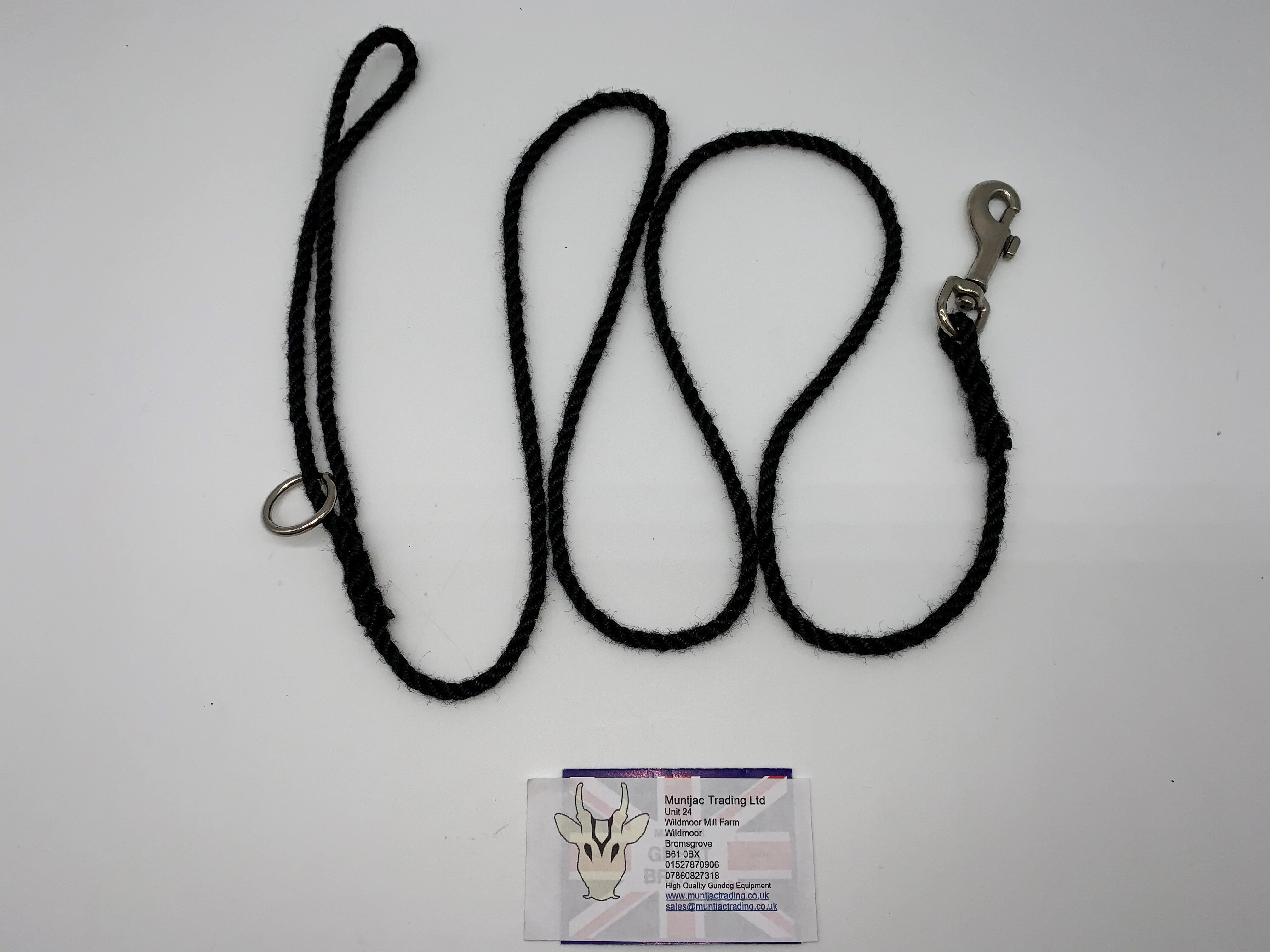 Rope Clip Gun Dog Lead