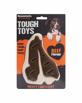 Rosewood | Dog Tough Toys Chew | Meaty Takeaway Steak Chew