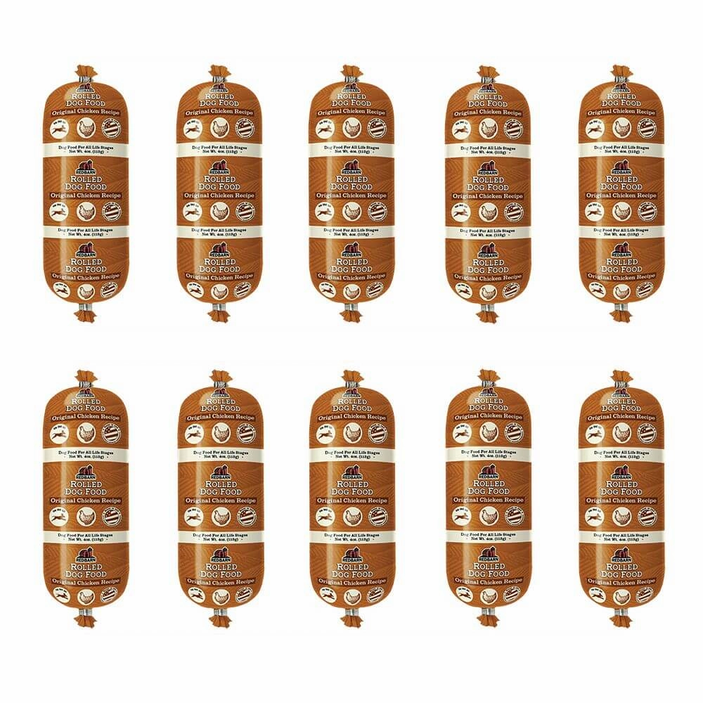 Semi-Moist Rolled Food 4oz Chicken Grab-and-Go size - 10pk